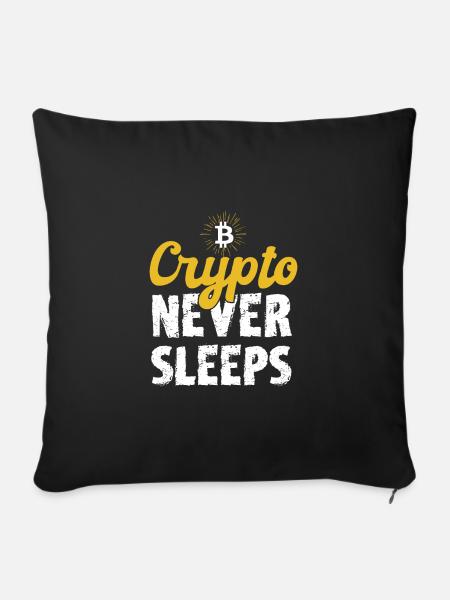 Crypto - Sofakissenbezug 45 x 45 cm - Schwarz