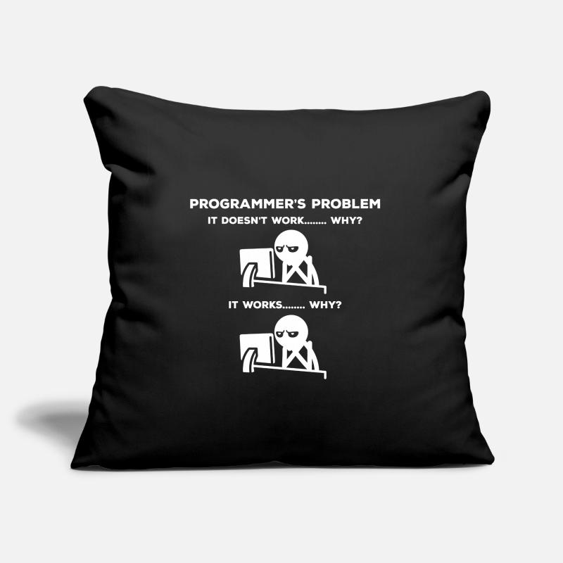Computer Scientist Problem Sofa pillowcase 17,3'' x 17,3'' (45 x 45 cm)