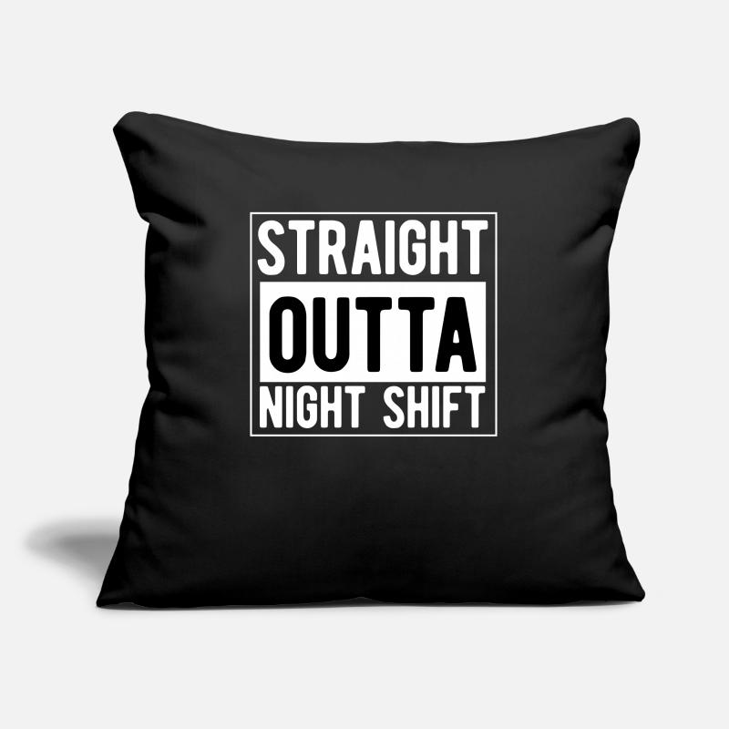 Night shift directly from the night shift Sofa pillowcase 17,3'' x 17,3'' (45 x 45 cm)