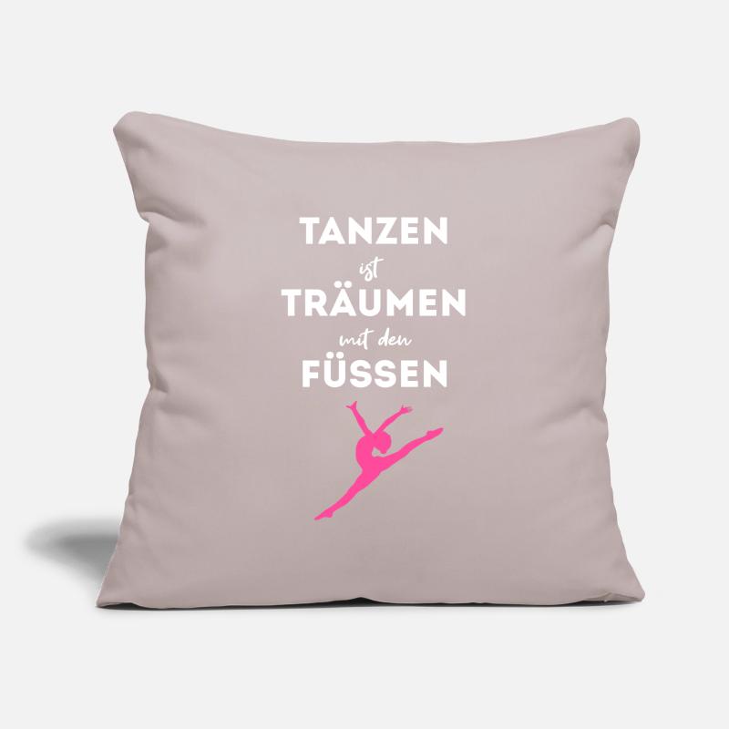 Dancing dancer disco party Sofa pillowcase 17,3'' x 17,3'' (45 x 45 cm)