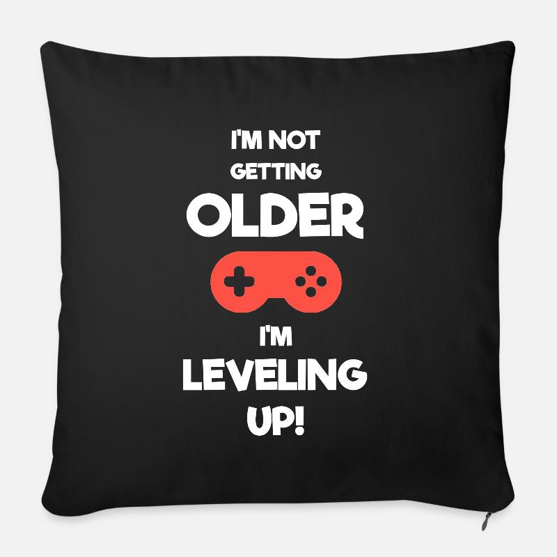 Gaming - Sofakissenbezug 45 x 45 cm - Schwarz