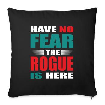 N’ayez crainte, le Schurke est là Tenue - Housse de coussin décorative 45 x 45 cm - noir - Devant