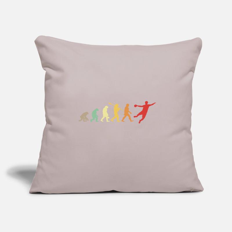 Darwin Evolution for Volleyballists 🏐 Sofa pillowcase 17,3'' x 17,3'' (45 x 45 cm)