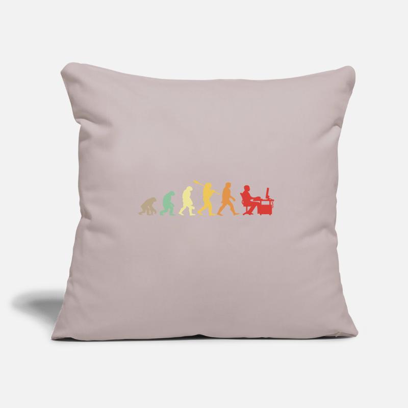 Darwin Evolution for Geeks 💻 Sofa pillowcase 17,3'' x 17,3'' (45 x 45 cm)