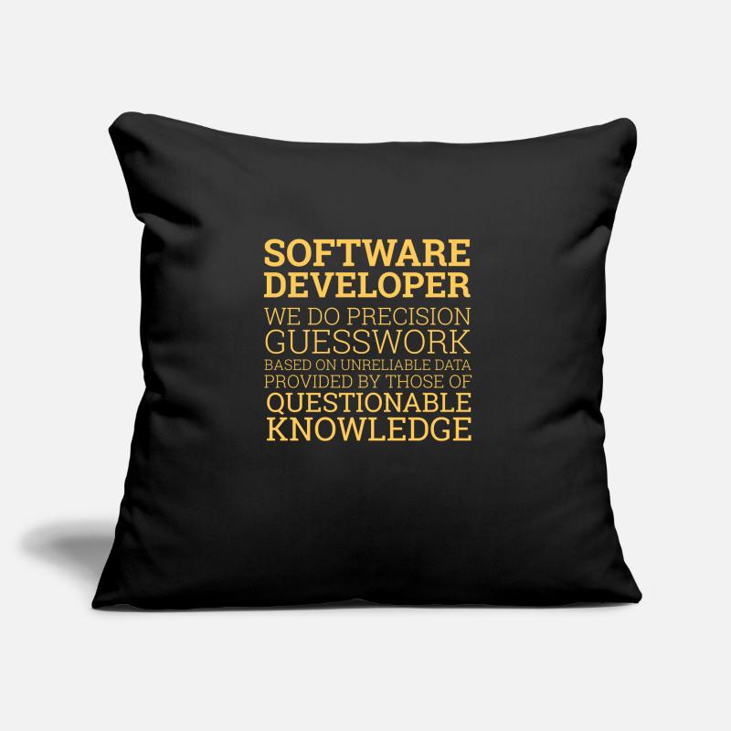 « Software Developer » | Programmeurs Housse de coussin décorative 45 x 45 cm