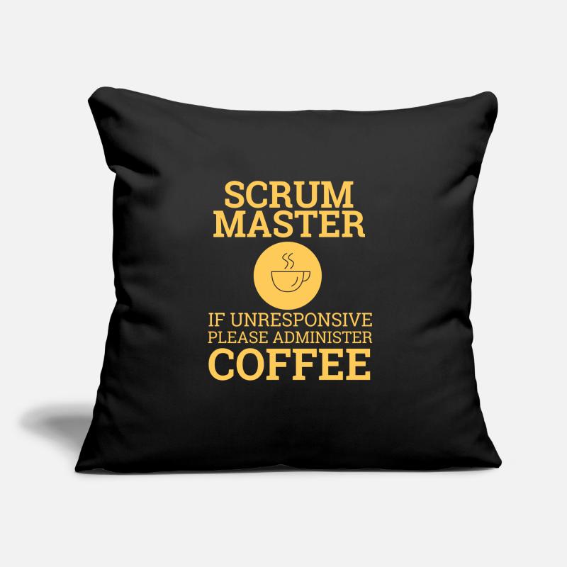 "Scrum Master" | Scrum Master Sofakissenbezug 45 x 45 cm