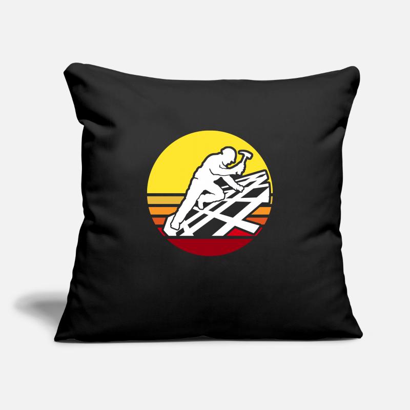 Roofer Roofing Roofing Master Roofer Sofa pillowcase 17,3'' x 17,3'' (45 x 45 cm)