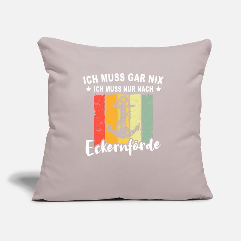 Eckernförde Eckernförder Spruch Sofakissenbezug 45 x 45 cm