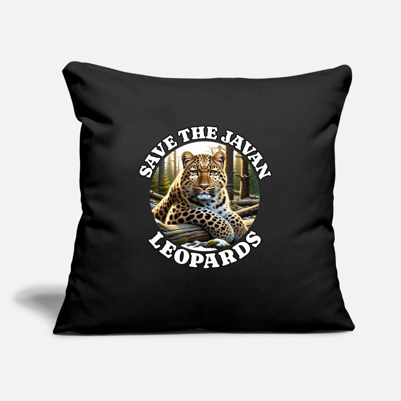 Java Leopard Sofa pillowcase 17,3'' x 17,3'' (45 x 45 cm)