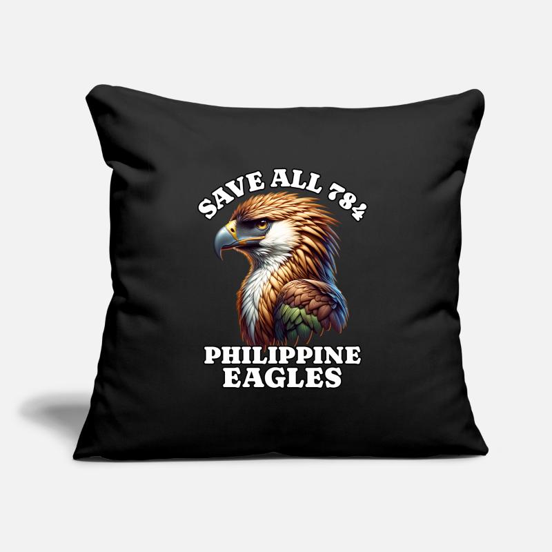 Sauvez Monkey Eagle Housse de coussin décorative 45 x 45 cm