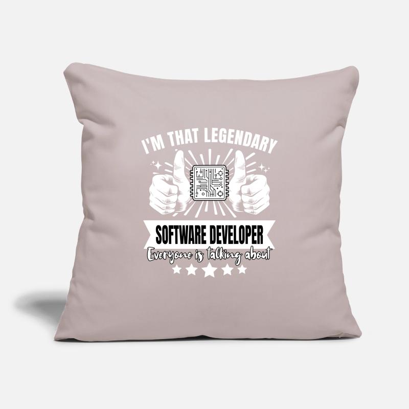 Legendary Software Developer Legend Sofa pillowcase 17,3'' x 17,3'' (45 x 45 cm)