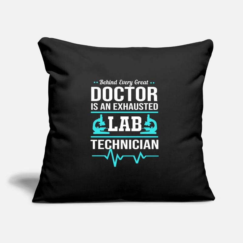 Laboratory Bio Chemistry Microscope Laboratory Sofa pillowcase 17,3'' x 17,3'' (45 x 45 cm)
