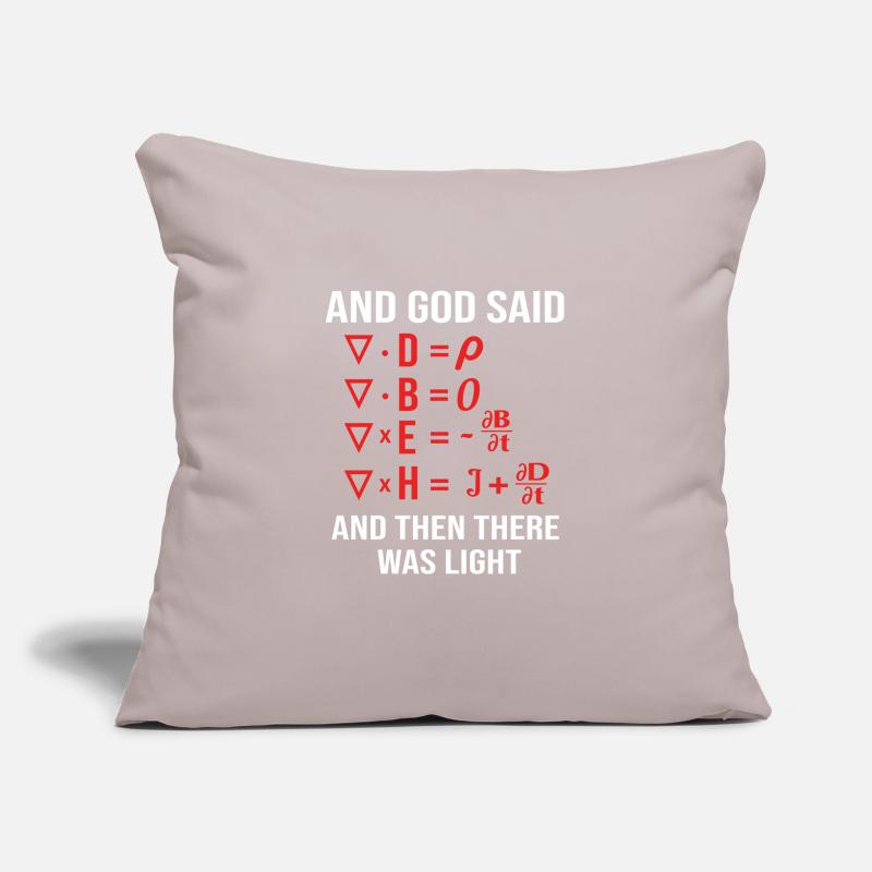 math mathematician Sofa pillowcase 17,3'' x 17,3'' (45 x 45 cm)