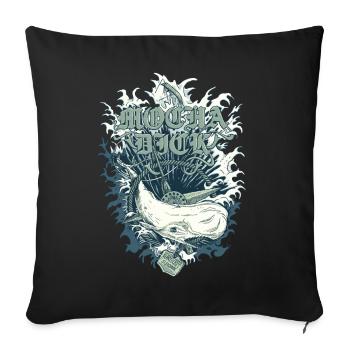 Mocha Dick - Sofa pillowcase 17,3'' x 17,3'' (45 x 45 cm) - black - Front