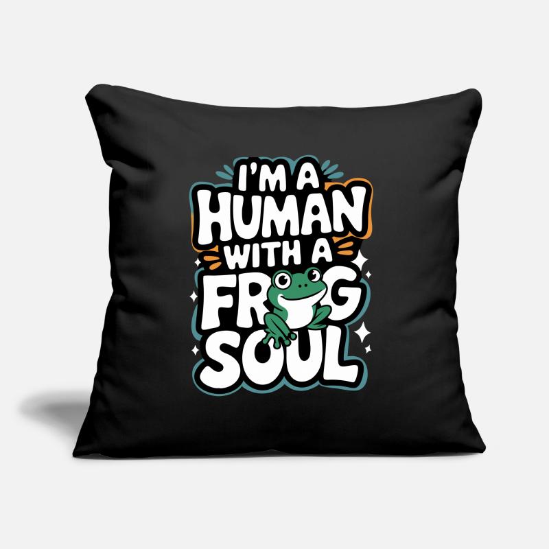 Frog Toad Sofa pillowcase 17,3'' x 17,3'' (45 x 45 cm)