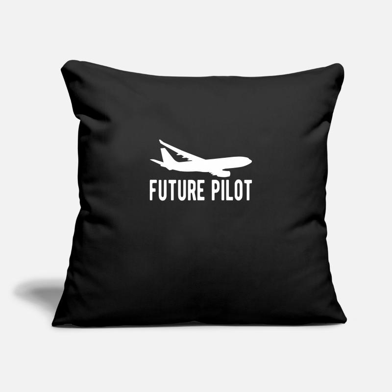 Pilot Aviation Airplane Airline Gift future Pilot Sofakissenbezug 45 x 45 cm