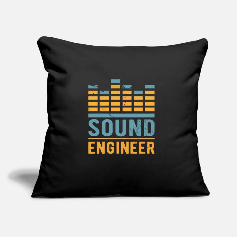 SOUND ENGINEER/ AUDIO ENGINEER GIFT Housse de coussin décorative 45 x 45 cm