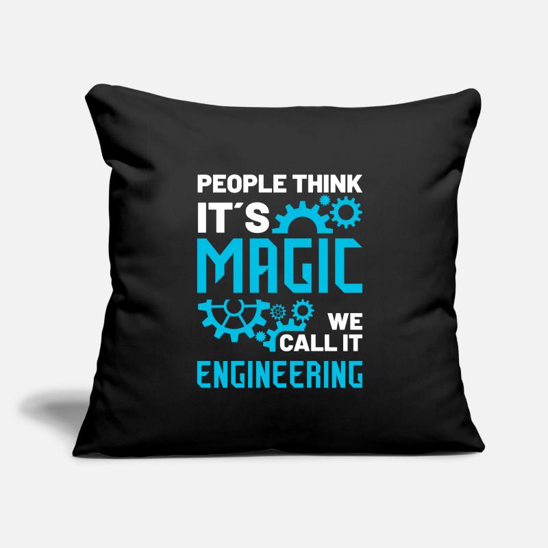 Engineering Engineer Engineer Major Student Gift Sofa pillowcase 17,3'' x 17,3'' (45 x 45 cm)