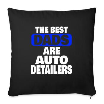 Mobile Auto Detailing Auto Detailing Car Detailer - Sofa pillowcase 17,3'' x 17,3'' (45 x 45 cm) - black - Front