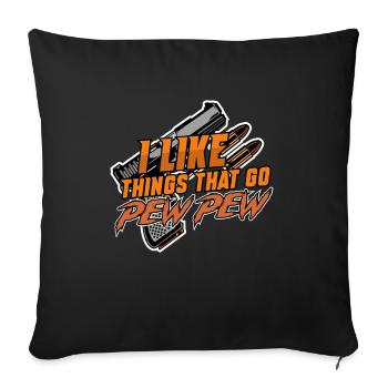 Gun Rights Gun Lover 2nd Amendment Gun Owner Gift - Sofakissenbezug 45 x 45 cm - Schwarz - Vorne