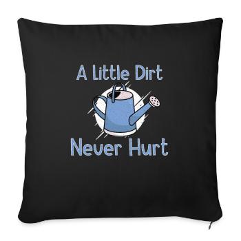 Gardening Plants Gardener Plantation Nature Gift - Sofa pillowcase 17,3'' x 17,3'' (45 x 45 cm) - black - Front