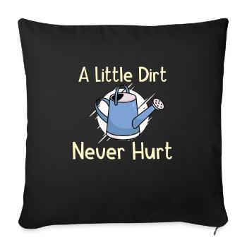Gardening Plants Gardener Plantation Nature Gift - Sofa pillowcase 17,3'' x 17,3'' (45 x 45 cm) - black - Front