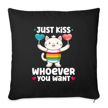 Lgbtq Transgender Gay Lesbian Feminismus Feminist - Sofakissenbezug 45 x 45 cm - Schwarz - Vorne
