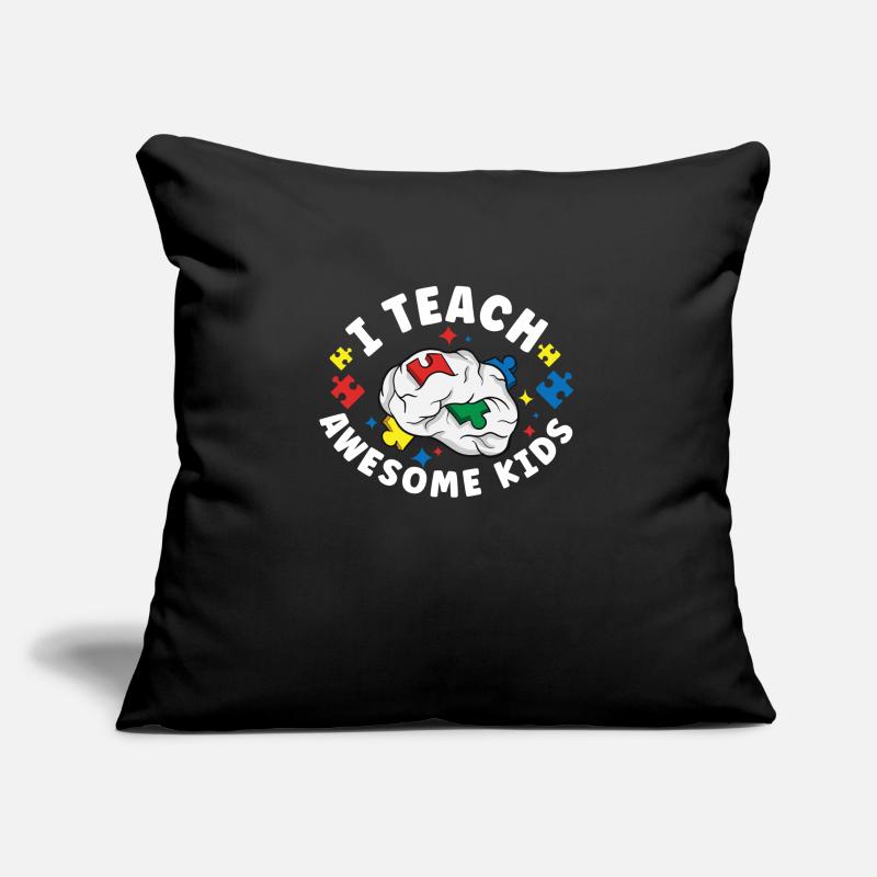 L’enseignant de l’enfance en difficulté a accéléré l’inclusion des enseignants Housse de coussin décorative 45 x 45 cm
