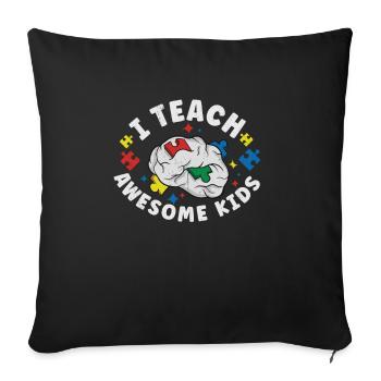 Sonderschullehrer Sped Teacher Inclusion - Sofakissenbezug 45 x 45 cm - Schwarz - Vorne