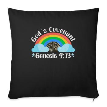 Pansexual Gay Pansexuality Asexual Asexuality - Sofa pillowcase 17,3'' x 17,3'' (45 x 45 cm) - black - Front