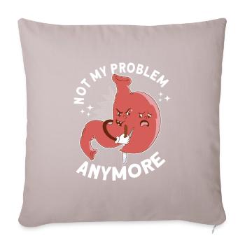 Sleeve gastrectomy Sleeve gastrectomy - Sofa pillowcase 17,3'' x 17,3'' (45 x 45 cm) - light taupe - Front