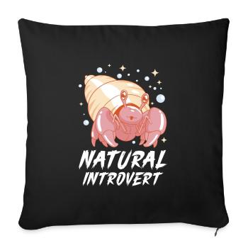 Hermit Crab Crabbing Crab Whisperer Crab Hunting - Sofa pillowcase 17,3'' x 17,3'' (45 x 45 cm) - black - Front