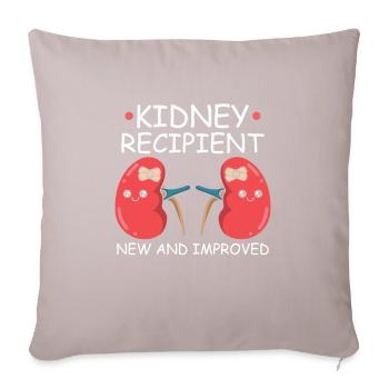 Kidney Transplant Kidney Donor Kidney Disease - Sofa pillowcase 17,3'' x 17,3'' (45 x 45 cm) - light taupe - Front