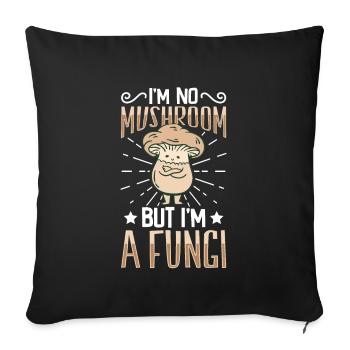 Morels Mushroom Picker Mushroom Farmer Mushroom - Housse de coussin décorative 45 x 45 cm - noir - Devant