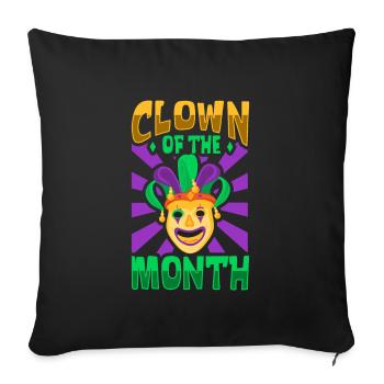 Circus Arts Circus Artists Event Staff - Sofa pillowcase 17,3'' x 17,3'' (45 x 45 cm) - black - Front
