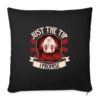 True Crime Murder Spy Crime Interest Gift Idea - Sofakissenbezug 45 x 45 cm - Schwarz - Vorne