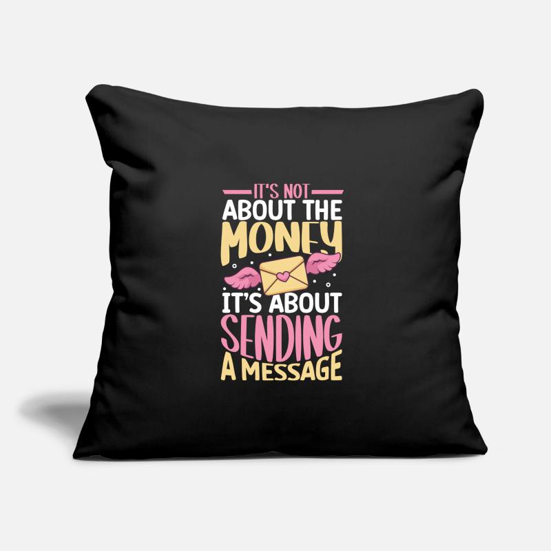 Commis des postes Postlady Postman Post Office Housse de coussin décorative 45 x 45 cm