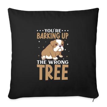 french bulldog english bulldog dog lover bulldog - Sofakissenbezug 45 x 45 cm - Schwarz - Vorne