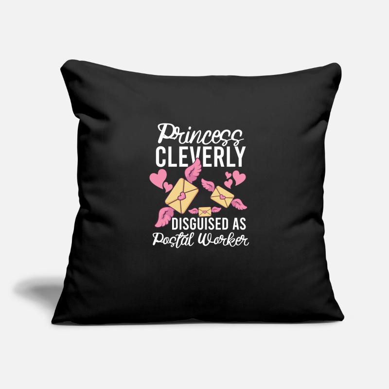 Commis des postes Postlady Postman Post Office Housse de coussin décorative 45 x 45 cm