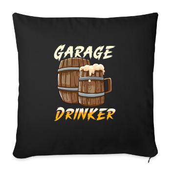 Craft Beer Beer Brewing Beer Lovers Home Brewers - Sofa pillowcase 17,3'' x 17,3'' (45 x 45 cm) - black - Front