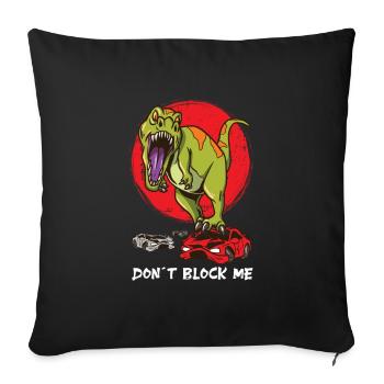 Demo Derby Demolition Derby Demolition Derby - Housse de coussin décorative 45 x 45 cm - noir - Devant