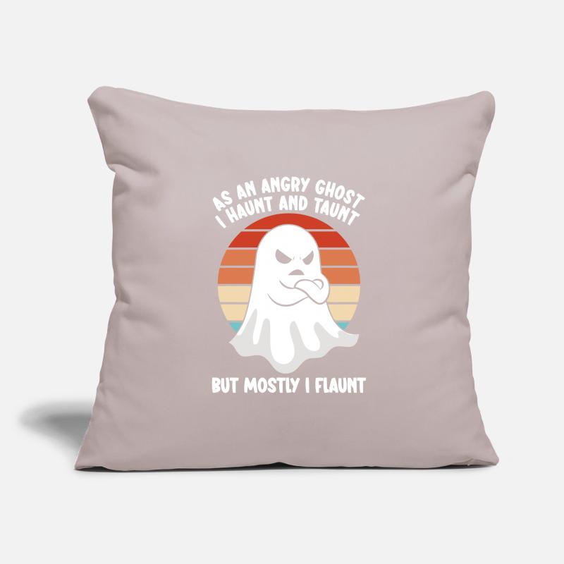 Ghostbusters Funny Ghost Angry Ghost Sofa pillowcase 17,3'' x 17,3'' (45 x 45 cm)