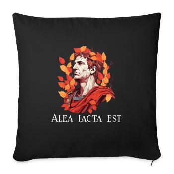 Julius Caesar Roman History Roman Empire - Sofa pillowcase 17,3'' x 17,3'' (45 x 45 cm) - black - Front