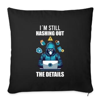Analyste en piratage éthique Cybersécurité éthique - Housse de coussin décorative 45 x 45 cm - noir - Devant