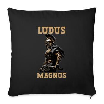 Julius Caesar Roman History Roman Empire - Sofa pillowcase 17,3'' x 17,3'' (45 x 45 cm) - black - Front