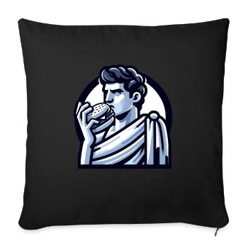 Hamburg Roman History Roman Empire - Sofa pillowcase 17,3'' x 17,3'' (45 x 45 cm) - black - Front
