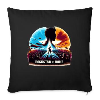 Julius Caesar Roman History Roman Empire - Sofa pillowcase 17,3'' x 17,3'' (45 x 45 cm) - black - Front