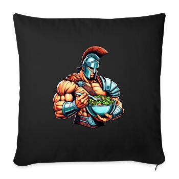 Jules César Histoire romaine Empire romain - Housse de coussin décorative 45 x 45 cm - noir - Devant