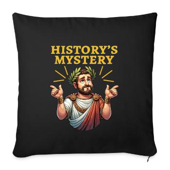 Julius Caesar Roman History Roman Empire - Sofa pillowcase 17,3'' x 17,3'' (45 x 45 cm) - black - Front