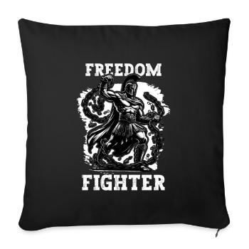 Jules César Histoire romaine Empire romain - Housse de coussin décorative 45 x 45 cm - noir - Devant